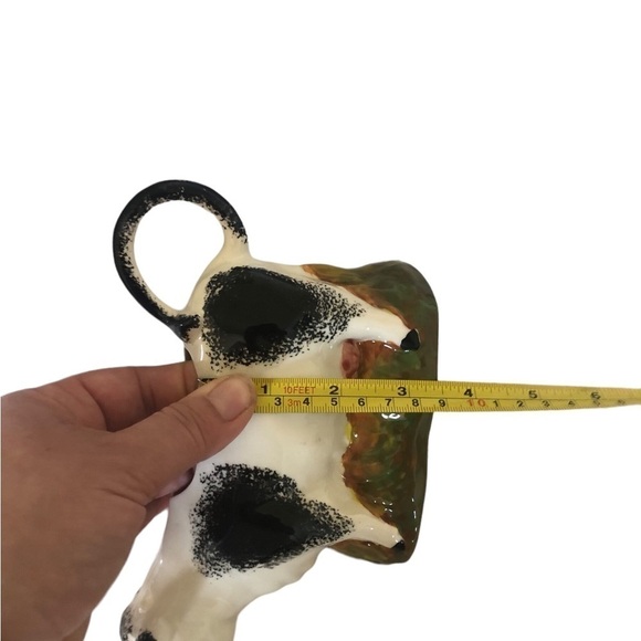 Moorland ceramic farmhouse cow creamer pitcher - Picture 8 of 8